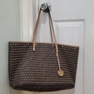 Studded tote